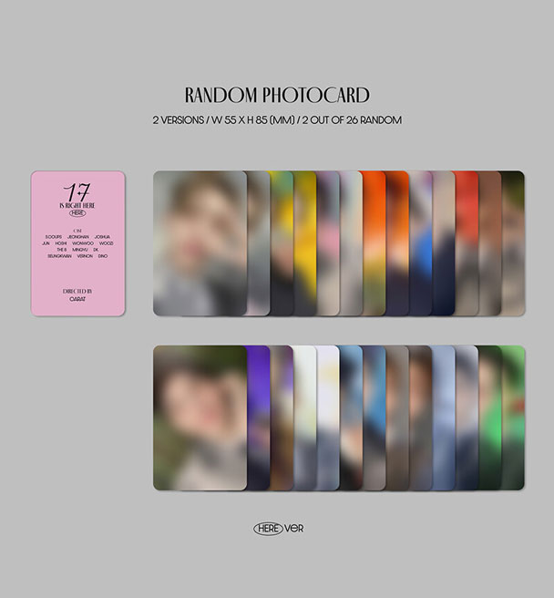 SEVENTEEN BEST ALBUM '17 IS RIGHT HERE' HERE ver. SEVENTEEN