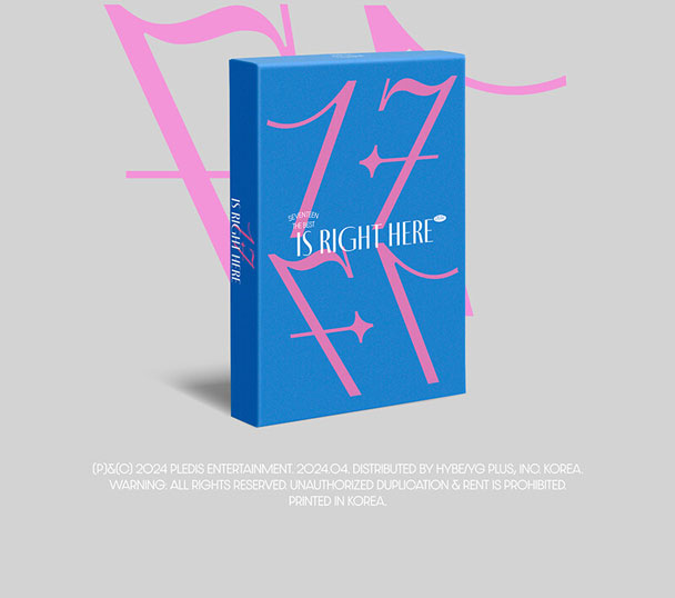SEVENTEEN BEST ALBUM '17 IS RIGHT HERE' (DEAR Ver.) SEVENTEEN