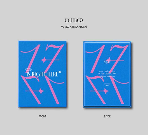 SEVENTEEN BEST ALBUM '17 IS RIGHT HERE' (DEAR Ver.) SEVENTEEN