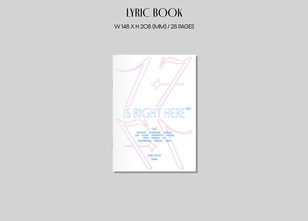 SEVENTEEN BEST ALBUM '17 IS RIGHT HERE' (DEAR Ver.) SEVENTEEN
