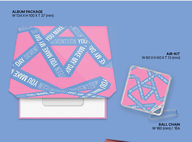 6th Mini Album You Make My Day (KiT ver.) Reissued KiT Album SEVENTEEN