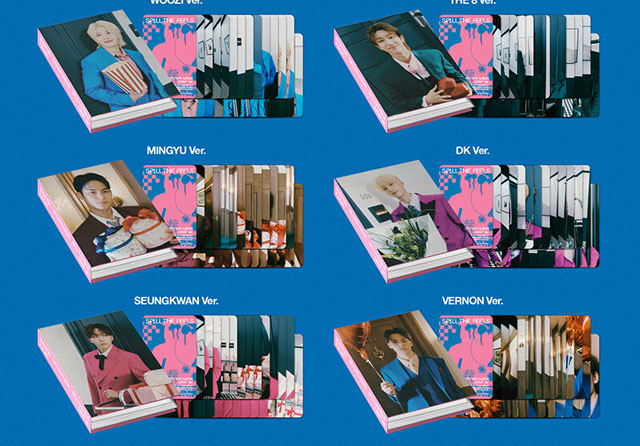 15th Mini Album SPILL THE FEELS CARAT Ver. SEVENTEEN
