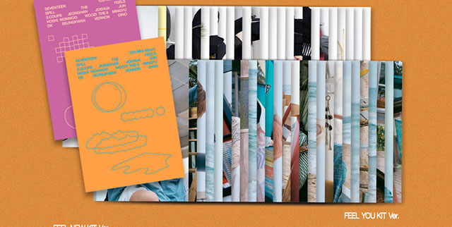 15th Mini Album SPILL THE FEELS (KiT Ver.) FEEL NEW ver. SEVENTEEN