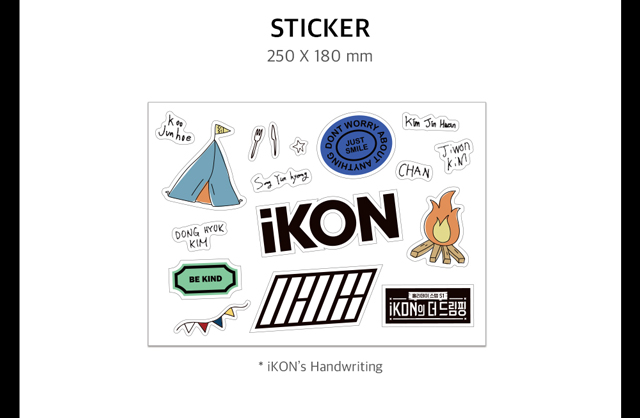 iKON READY BAG SET iKON's The DreamPing iKON