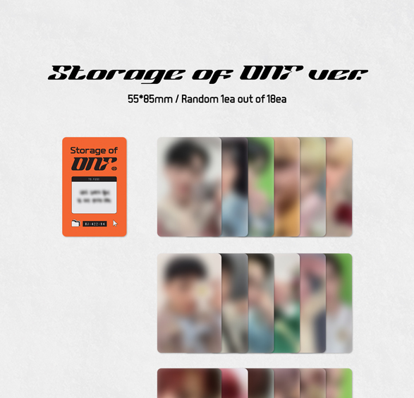 Storage of ONF/ONF