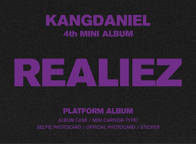 REALIEZ 1Platform KANG DANIEL