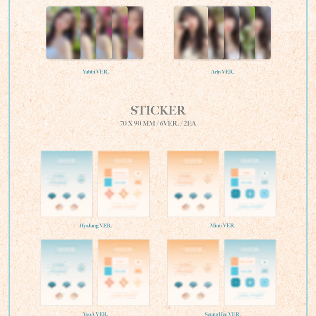 Golden Hourglass POCCA ALBUM OH MY GIRL
