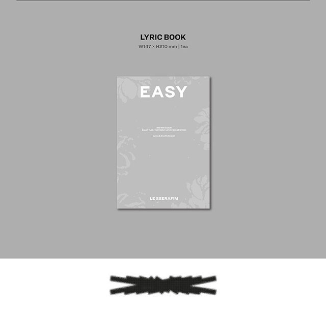 3rd Mini Album EASY vol.13 BALMY FLEX LE SSERAFIM