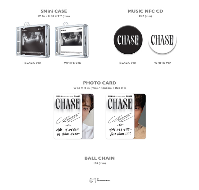 3ST MINI ALBUM[CHASE] CHASE(SMART ALBUM)/MINHO