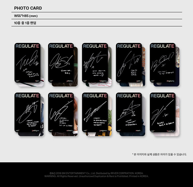 NCT#127 Regulate: NCT 127 Vol.1 Repackage (YUTA ver)NCT 127
