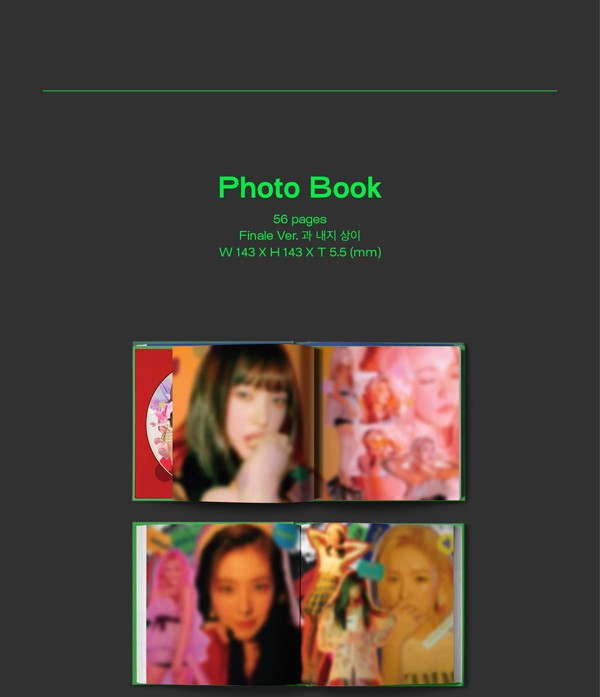 The ReVe Festival Finale Scrapbook VerRed Velvet