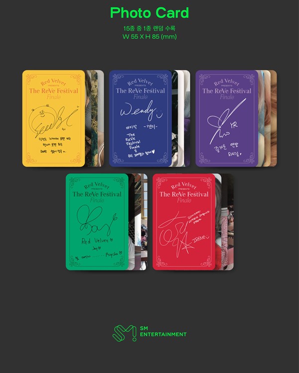 The ReVe Festival Finale Scrapbook VerRed Velvet