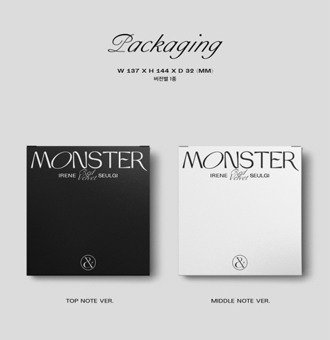 3st Mini MonsterǡMiddle Note Ver./Red Velvet - IRENE & SEULGI