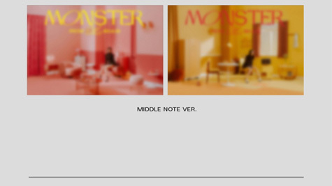 13st Mini MonsterǡMiddle Note Ver./Red Velvet - IRENE & SEULGI