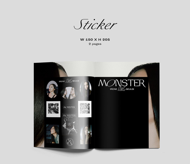  8st Mini MonsterǡBase Note Ver./Red Velvet - IRENE & SEULGI 