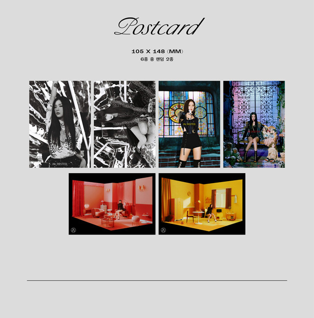  14st Mini MonsterǡBase Note Ver./Red Velvet - IRENE & SEULGI 