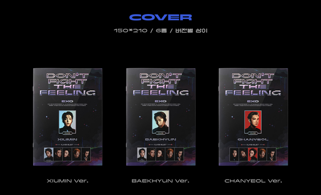 Special Album  DONT FIGHT THE FEELING  (Expansion Ver.) XIUMIN Ver./EXO