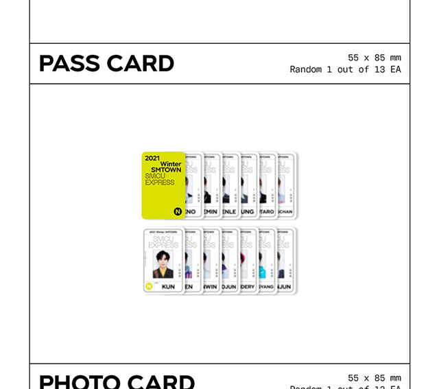 2030 Winter SMTOWN : SMCU EXRPESS NCT Daytime Pass NCT