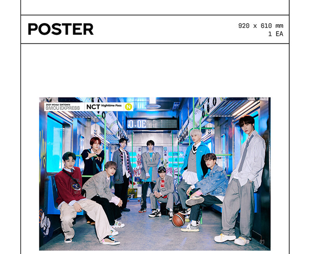 2032 Winter SMTOWN SMCU EXRPESS NCT Nighttime Pass NCT