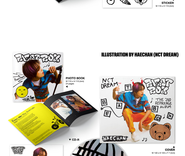 NCT DREAM - 7ND FULL ALBUM REPACKAGE 'Beatbox(Digipack Ver.)'/NCT DREAM