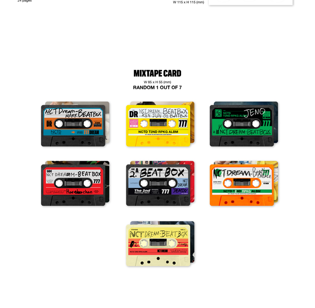 NCT DREAM - 13ND FULL ALBUM REPACKAGE 'Beatbox(Digipack Ver.)'/NCT DREAM