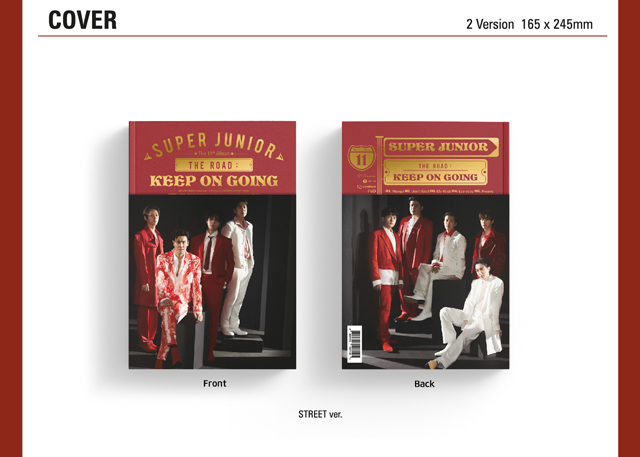 11TH FULL ALBUM Vol.2_The Road : Keep on Going STREET ver./SUPER JUNIOR
