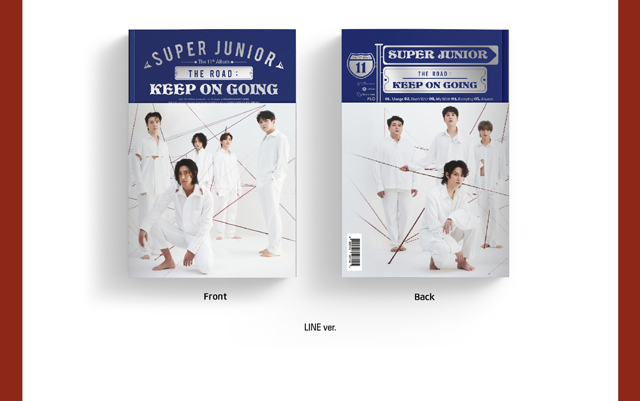 11TH FULL ALBUM Vol.3_The Road : Keep on Going STREET ver./SUPER JUNIOR