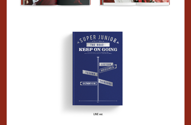 11TH FULL ALBUM Vol.7_The Road : Keep on Going STREET ver./SUPER JUNIOR