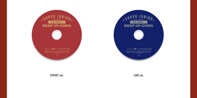 11TH FULL ALBUM Vol.10_The Road : Keep on Going STREET ver./SUPER JUNIOR