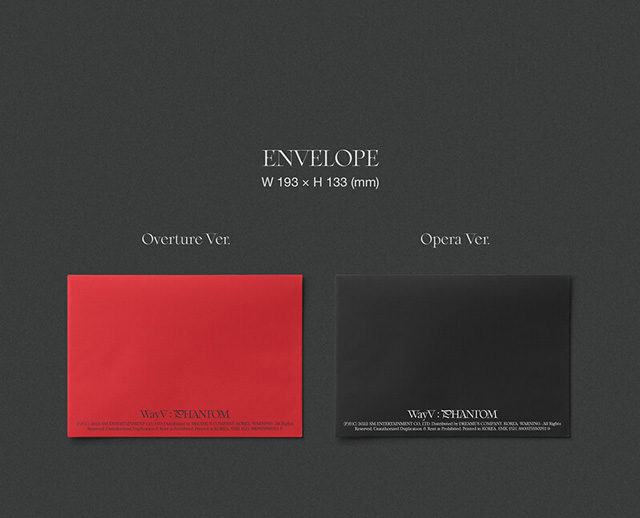 15TH MINI ALBUM[Phantom] opera ver/WayV