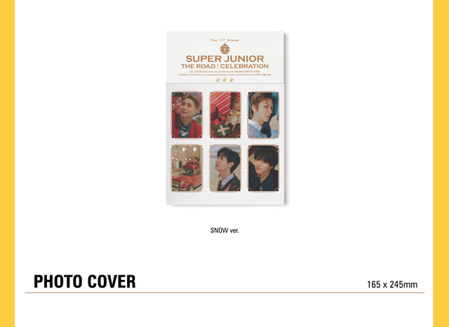 11TH FULL ALBUM Vol.3_'The Road :Celebration'(SNOWver.)/SUPERJUNIOR