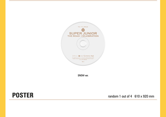 11TH FULL ALBUM Vol.6_'The Road :Celebration'(SNOWver.)/SUPERJUNIOR