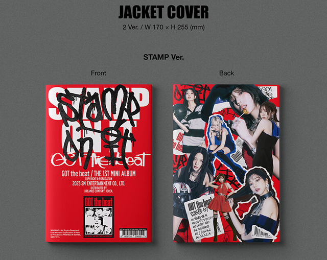 Stamp On It photobook ver. STAMP ver. GOT the beat ゴットザビート アルバム got the beat kpop 韓国
