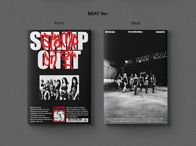 Stamp On It photobook ver. STAMP ver. GOT the beat ゴットザビート アルバム got the beat kpop 韓国