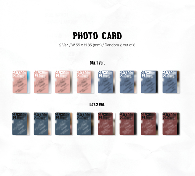 1ST FULL ALBUM [Sensory Flows]DAY 11 ver./YESUNG