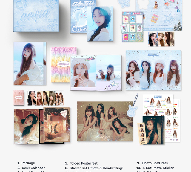 aespa シーグリ Season’s Greetings Qoo10] aespa seasons greeti