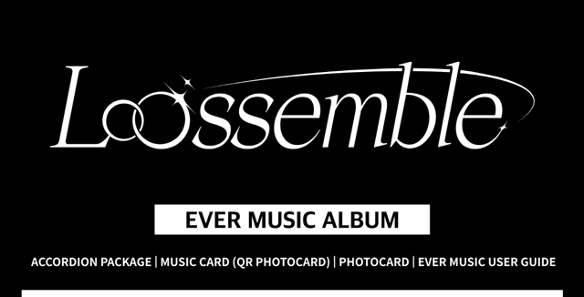 1st Mini Album Loossemble EVER MUSIC ALBUM Ver. ҥ󥸥 Loossemble