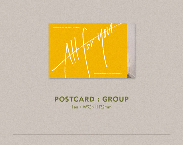 7ST MINI ALBUM 「ALL FOR YOU」YOU VER.／SECHSKIES（ジェクスキス）