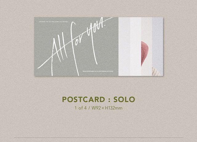 8ST MINI ALBUM 「ALL FOR YOU」YOU VER.／SECHSKIES（ジェクスキス）