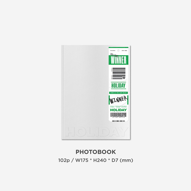 WINNER 7th MINI ALBUM [HOLIDAY] (PHOTOBOOK ver.)DAY ver/WINNER