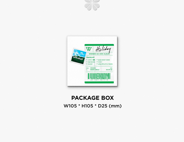 WINNER 5th MINI ALBUM [HOLIDAY]KiT ALBUM/WINNER