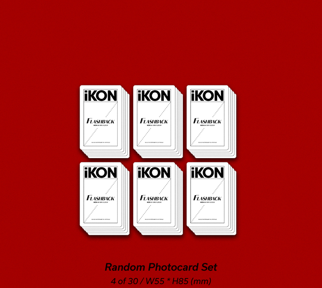 iKON 11th MINI ALBUM [FLASHBACK] (PHOTOBOOK ver.) [Red ver.]/iKON