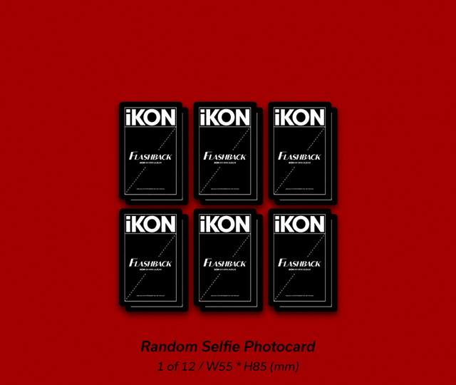 iKON 12th MINI ALBUM [FLASHBACK] (PHOTOBOOK ver.) [Red ver.]/iKON