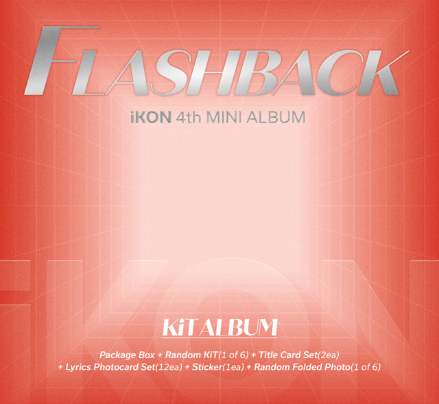 iKON 4th MINI ALBUM [FLASHBACK] KiT ALBUM/iKON