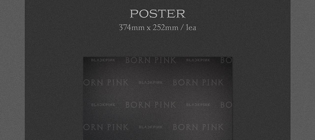 BLACKPINK 15nd ALBUM [BORN PINK] BOX SET ver. Black ver./BLACKPINK