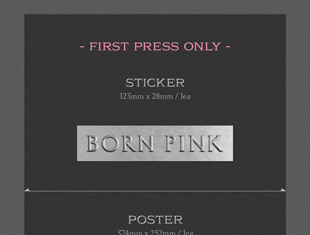 BLACKPINK 14nd ALBUM [BORN PINK] BOX SET ver. Gray ver./BLACKPINK