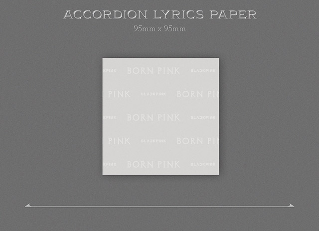 BLACKPINK 7nd ALBUM [BORN PINK] KiT ALBUM/BLACKPINK
