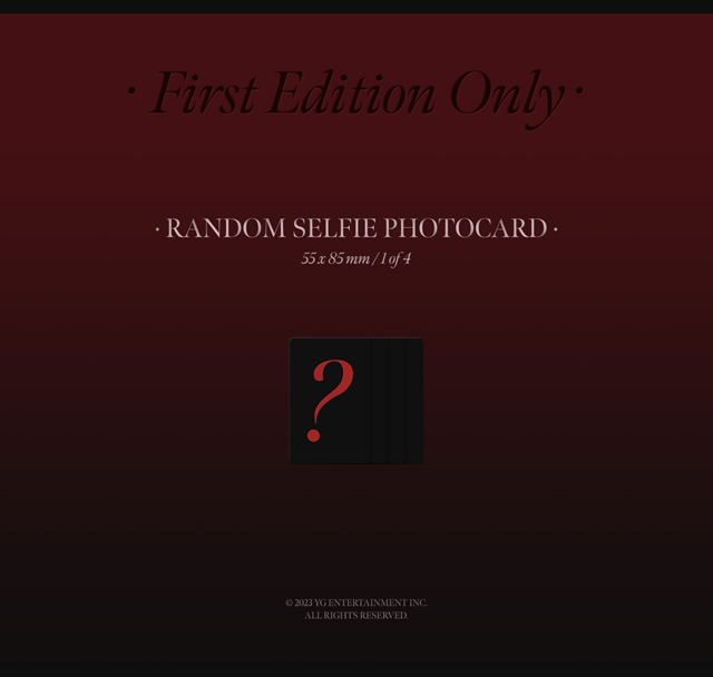 JISOO FIRST SINGLE ALBUM KiT ALBUM/JISOO(BLACKPINK)