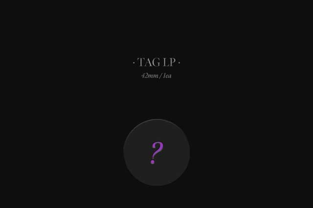 ME YG TAG ALBUM LP Ver. A ver./JISOOBLACKPINK