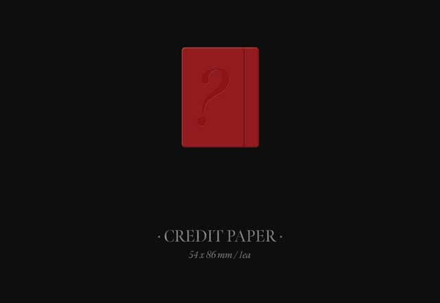 ME YG TAG ALBUM LP Ver. B ver./JISOOBLACKPINK